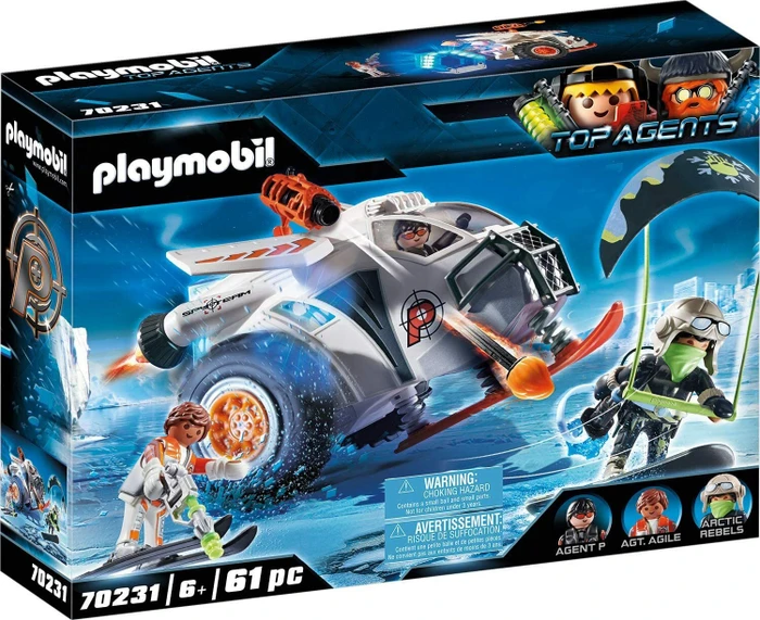 playmobil Top Agents Spy Team Schneegleiter (70231)