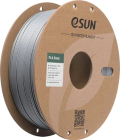 eSUN PLA-Basic, silber, Spule, 1.75mm, 1.00kg