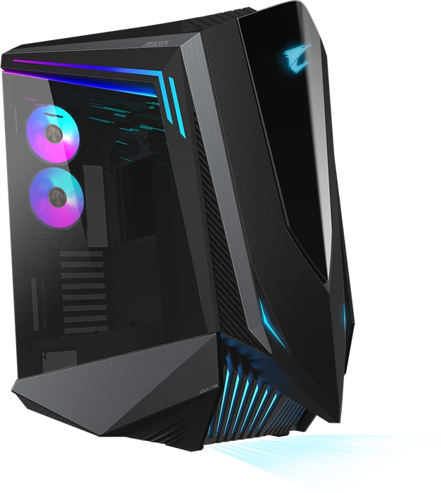 GIGABYTE AORUS C700 Glass, Glasfenster