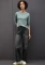 Street One Soft Melange Shirt langarm nile blue mel. (Damen) Vorschaubild