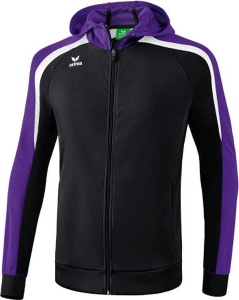 Erima Liga 2.0 Trainingsjacke schwarz/weiß/violett