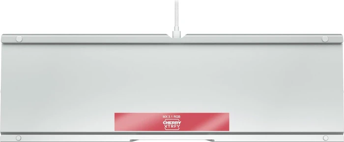 Cherry Xtrfy MX 3.1, weiß/silber, MX2A RGB BROWN, USB, DE