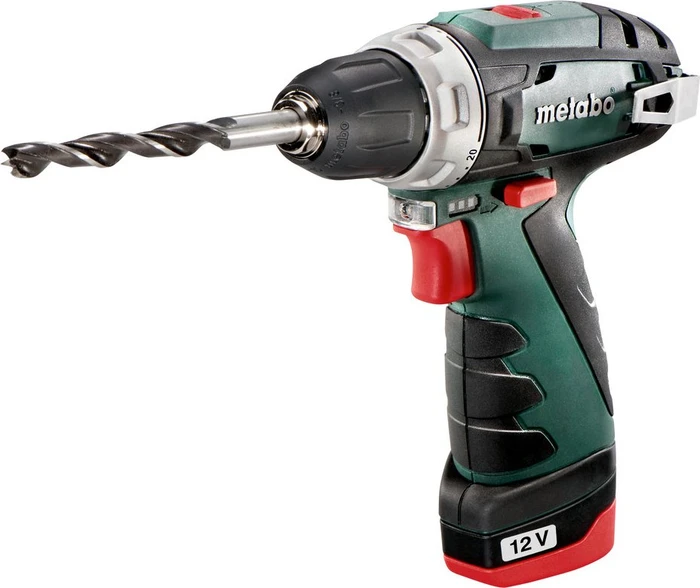 Metabo PowerMaxx BS Basic Akku-Bohrschrauber inkl. Koffer + 2 Akkus 2.0Ah