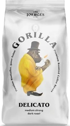 Espresso Gorilla Espresso Delicato Kaffeebohnen, 1.00kg