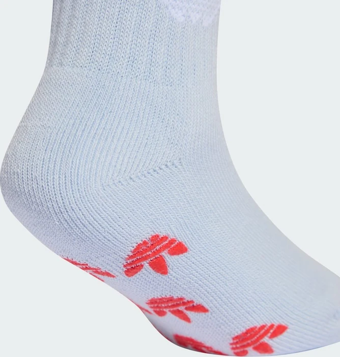 adidas Anti-Slip Socken crystal sky/white, 2 Paare (Junior)