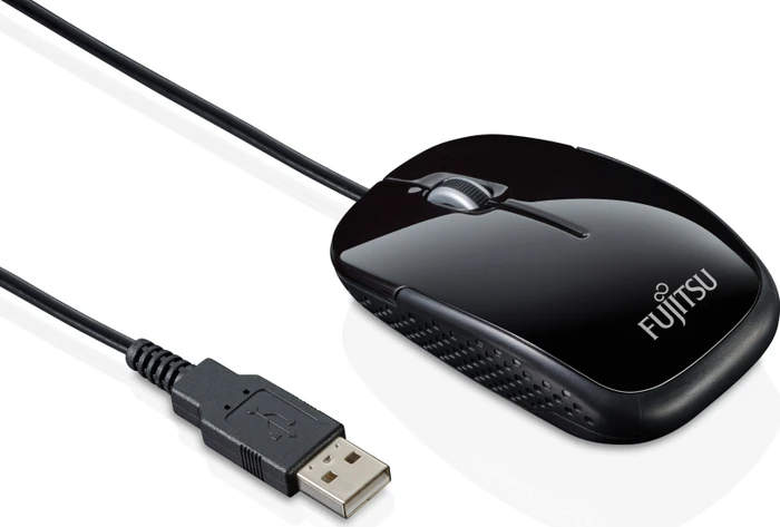 Fujitsu M420NB Mouse schwarz, USB