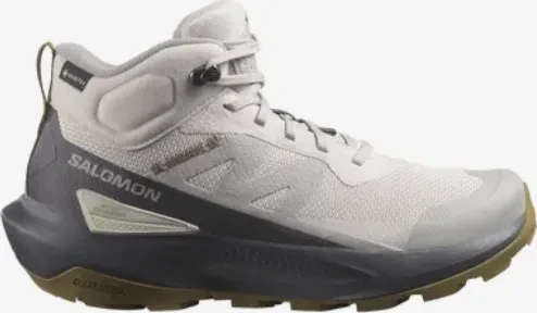 Salomon Elixir Activ Mid GTX silver cloud/nine iron/gothic olive (Damen)