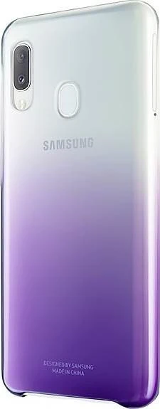 Samsung Gradation Cover für Galaxy A20e violett