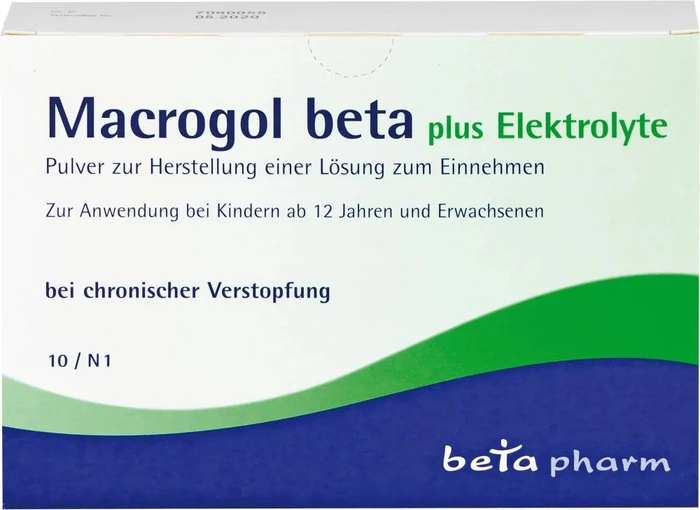betapharm Macrogol beta plus Elektrolyte Pulver Beutel, 10 Stück