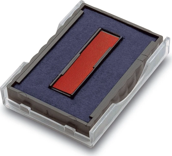 trodat 6/4750/2 Ersatz-Stempelkissen, blau/rot