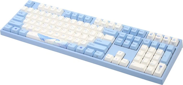 Varmilo VEA108, Sea Melody, LEDs weiß, MX BROWN, USB, US