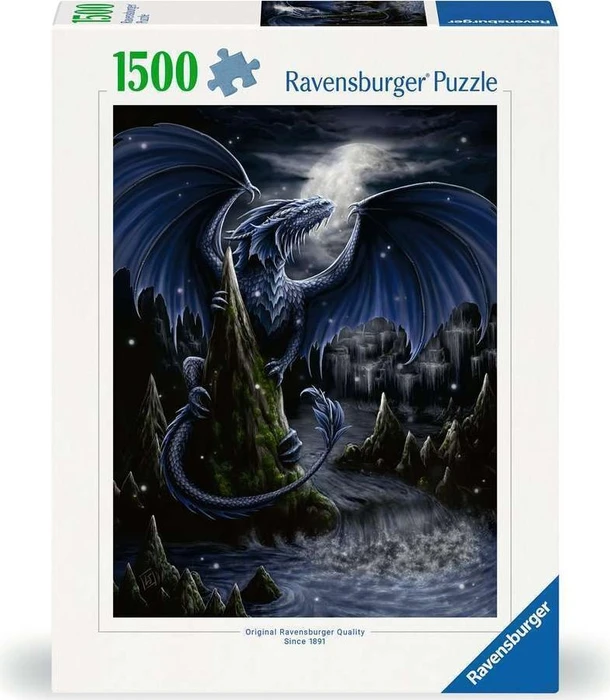 Ravensburger Puzzle Der Schwarzblaue Drache