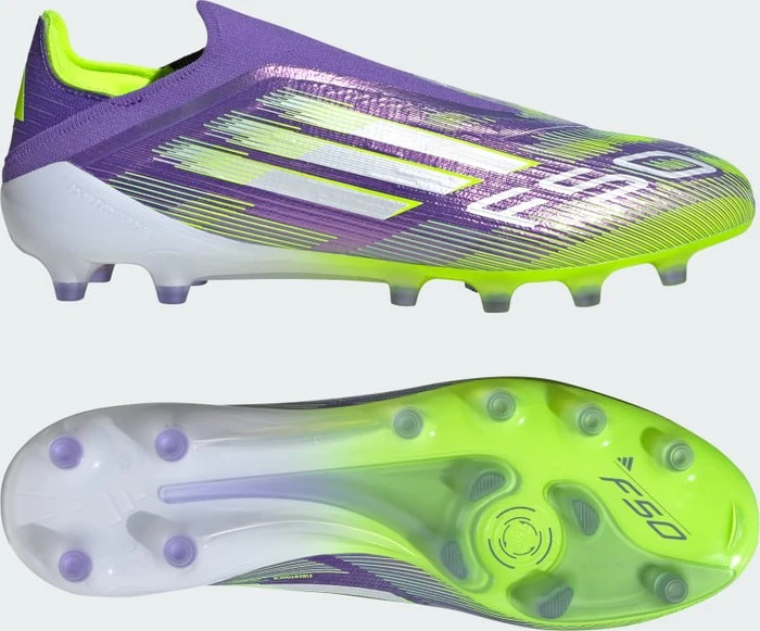 adidas F50 Elite Laceless AG purple rush/cloud white/lucid lemon