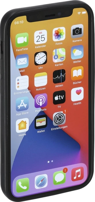 Hama Cover Finest Feel für Apple iPhone 12 Mini schwarz