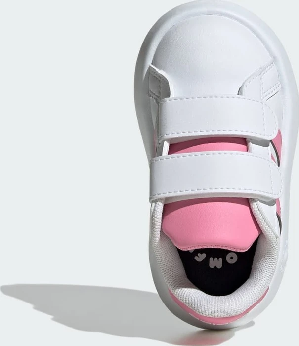 adidas Grand Court 2.0 cloud white/bliss pink/core black (Junior)