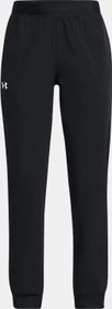 Under Armour Rival Trainingshose lang schwarz/weiß (Junior)