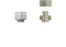 Thermal Grizzly DeltaMate Fitting ST16, G1/4" auf 16/10mm, Schlauchanschluss, matt nickel Vorschaubild