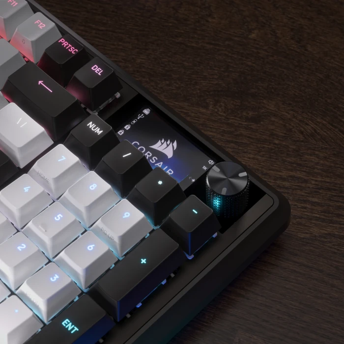 Corsair Vanguard 96, schwarz/weiß, LEDs RGB, MLX Plasma, USB, DE