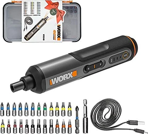 Worx Akku-Stabschrauber inkl. Akku 1.5Ah + Zubehör