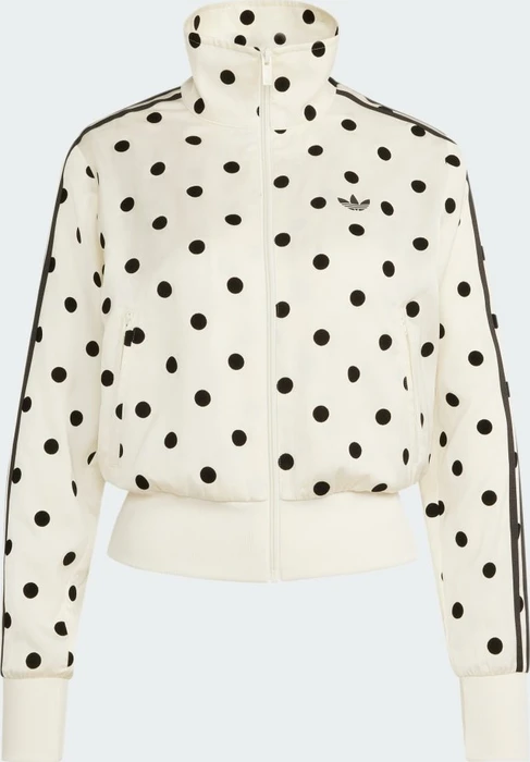 adidas Satin Polka Dots TT Track Top Trainingsjacke off white (Damen)