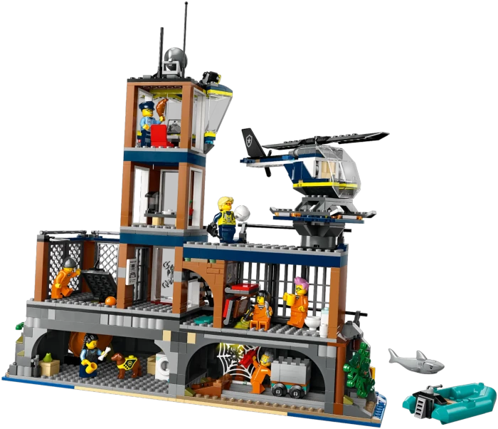 LEGO City - Polizeistation auf der Gefängnisinsel