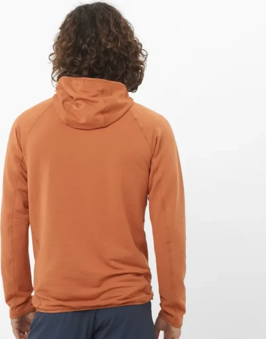 Salomon Essential Lightwarm Hooded Jacke sierra (Herren)