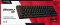 HP HyperX Origins 2 Pro 65, transparent/schwarz, LEDs RGB, HyperX RED, USB, US Vorschaubild