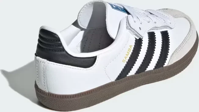 adidas Samba OG Comfort Closure Elastic Lace cloud white/core black/gum (Junior)