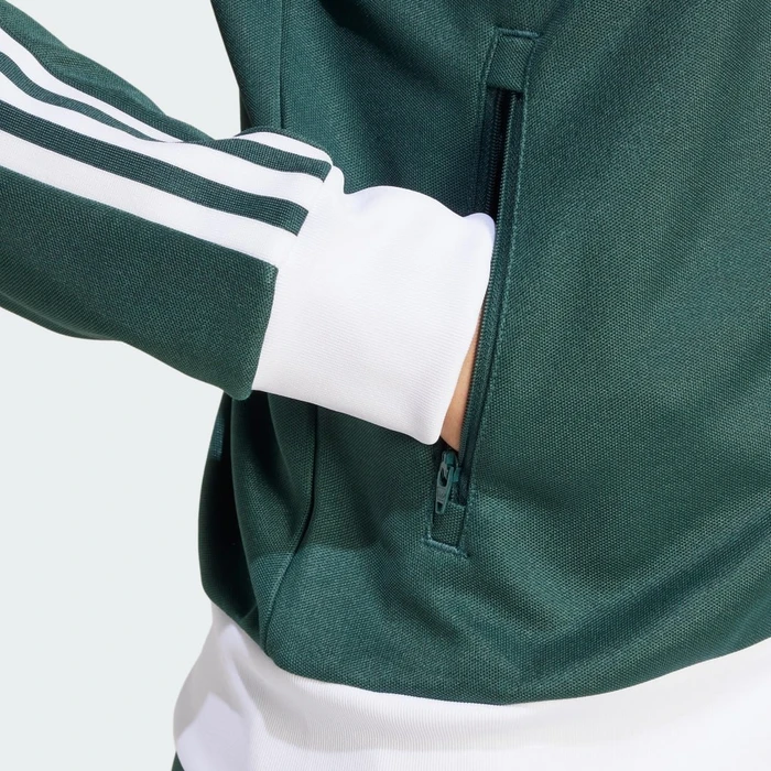 adidas Beckenbauer Originals Trainingsjacke mineral green (Damen)