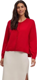 Falke Basic Apparel Cardigan Rundhals Strickjacke sporty red (Damen)