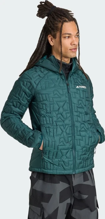 adidas Terrex Xperior PrimaLoft Loose Fill Hooded Isolation Funktionsjacke aurora ivy (Herren)