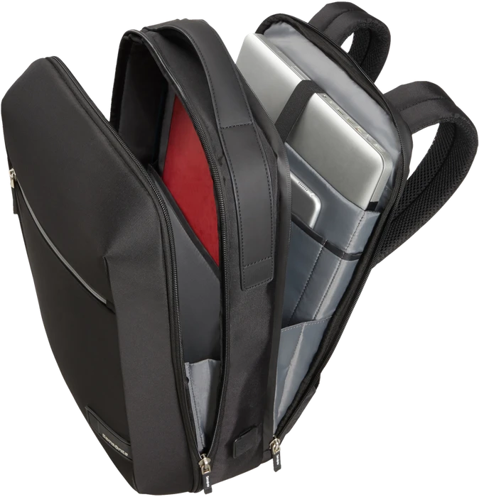 Samsonite Litepoint, Backpack, 14.1" Notebook-Rucksack, 40.5cm, 16l, schwarz