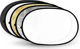 Godox Collapsible 5-in-1 Reflector Disc Gold, Silber, Schwarz, Weiß, Transluzent RFT-05 60x90cm