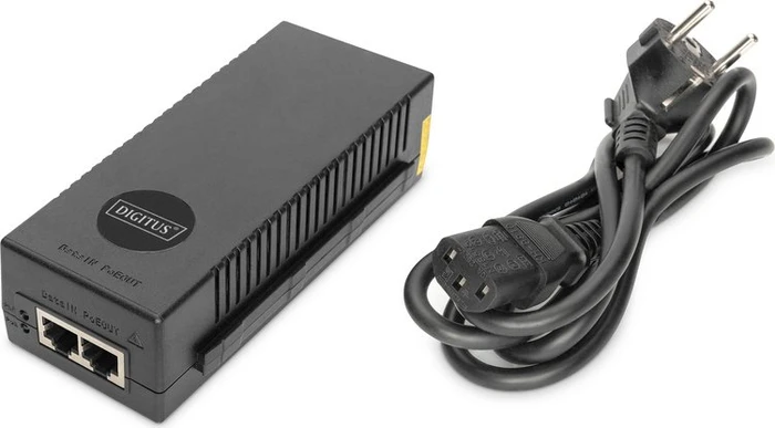 Digitus Wallmount 10G PoE-Injektor, 2x RJ-45, 30W PoE+