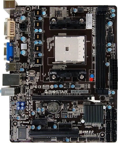 Biostar Hi-Fi A75S3 (AMD FM2)