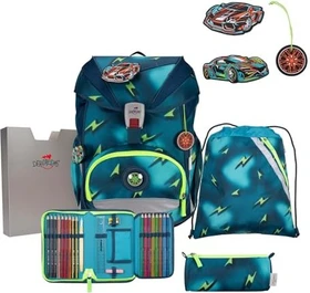 DerDieDas ErgoFlex Superlight Magic Light Schulrucksack-Set, 5-tlg.