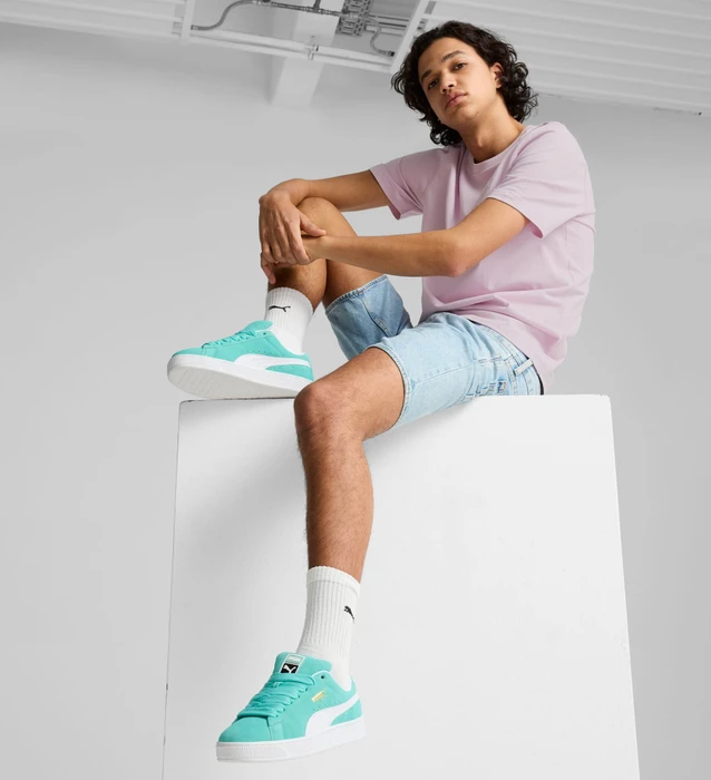 Puma Suede XL mint/puma white