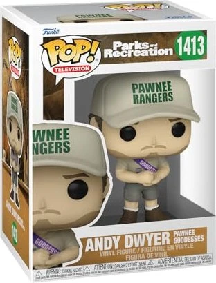 FunKo Pop! Television - Parks and Recreation - Andy Dwyer Pawnee Goddesses