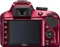 Nikon D3400 rot mit Objektiv AF-P DX 18-55mm 3.5-5.6 G VR Vorschaubild