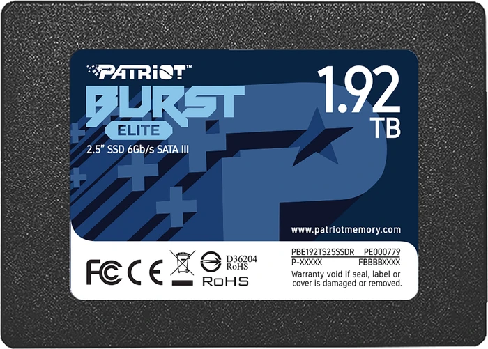 Patriot Burst Elite, SATA