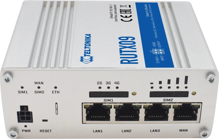 Teltonika RUTX09, LTE