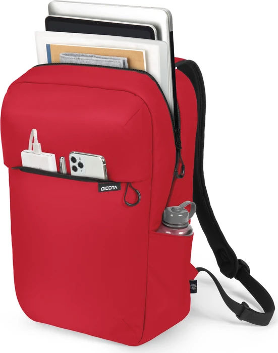 Dicota Commuter 13-16" Rucksack, rot