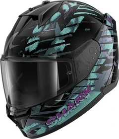 Shark D-Skwal 3 Reptaia matt schwarz/violett/türkis