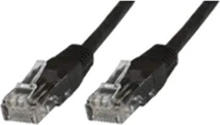 MicroConnect Patchkabel, Cat5e, U/UTP, RJ-45/RJ-45, 1.5m, schwarz