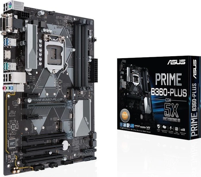 ASUS Prime B360-Plus/CSM (Intel 1151 v2)