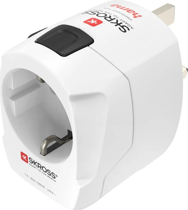 Hama World Travel Adapter Pro Light USB, 2x USB-A