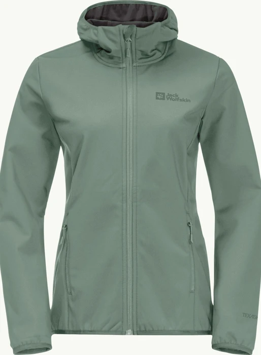 Jack Wolfskin Bornberg Hoody Funktionsjacke picnic green (Damen)