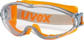 UVEX ultrasonic Vollsicht-Schutzbrille orange