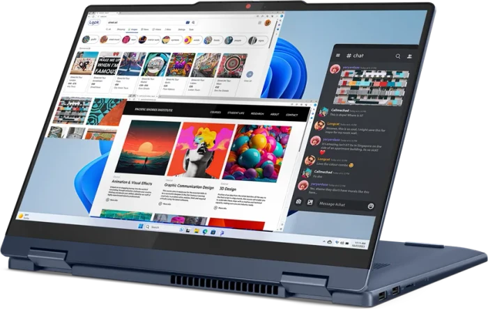 Lenovo IdeaPad 5 2-in1 14IRU9, Cosmic Blue, Core 3 100U, 8GB RAM, 256GB SSD, UK