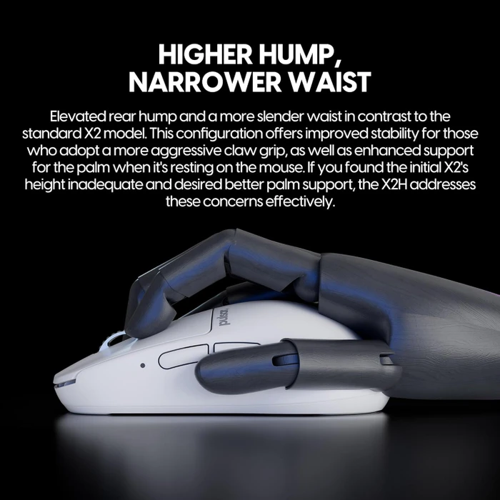 Pulsar Gaming Gears X2H eS Wireless White Edition, USB